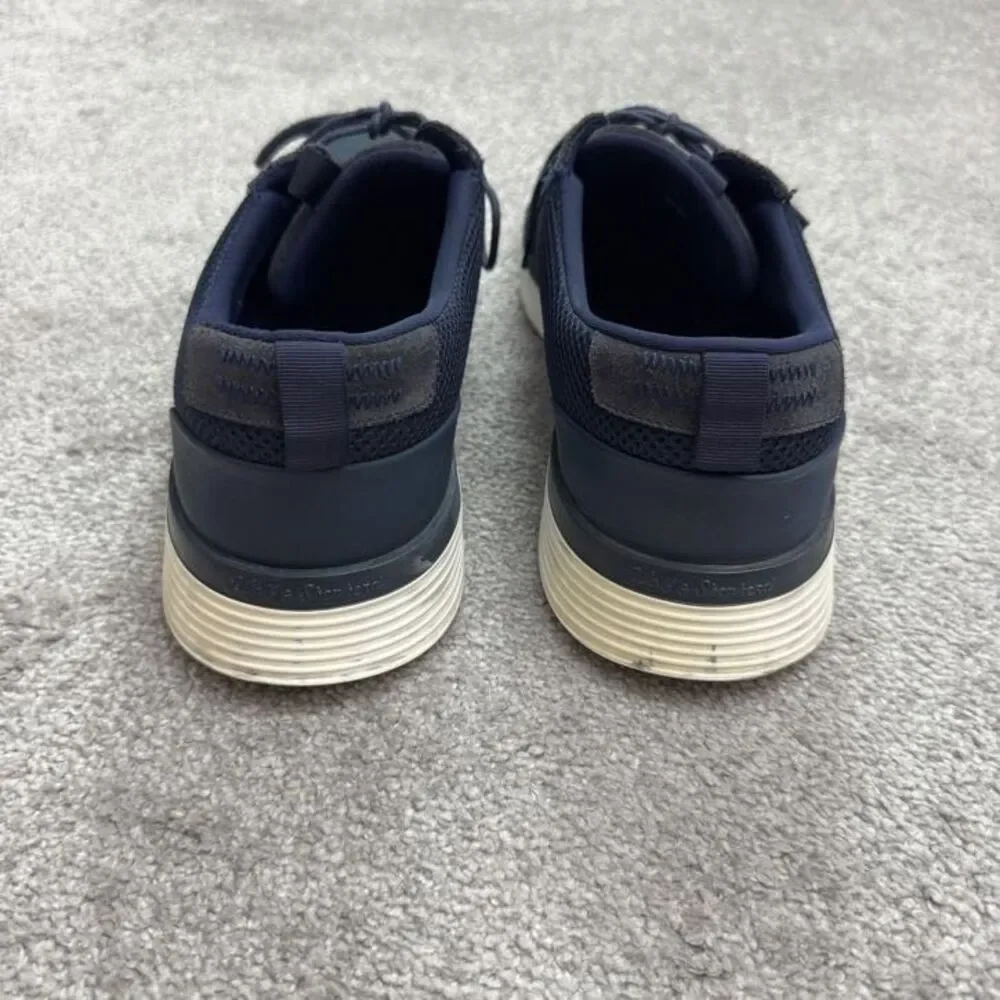 Wolf & Sheperd Crossover Longwing Suede Sneaker Shoes Mens 14M Navy Blue Casual